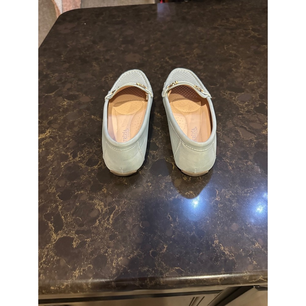 Patrizia by Spring Step Light Blue Perforated Bit Loafers Driving Mocs 7W Womens - Picture 4 of 6